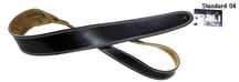 Skórzany pas gitarowy Rali Standard 04 (czarny)