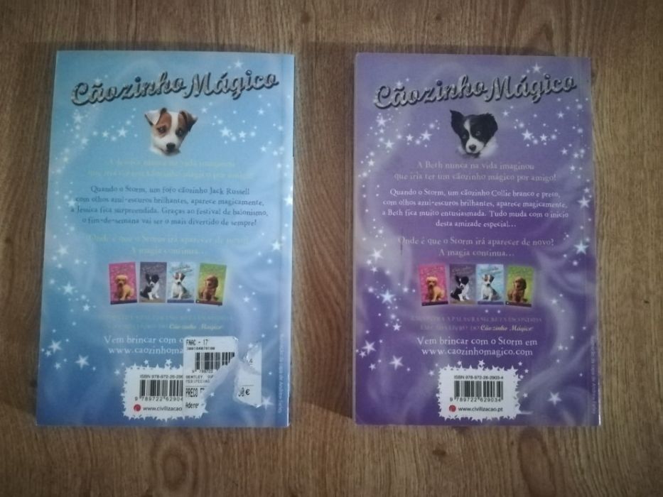 Livros Coleção "Cãozinho Mágico"