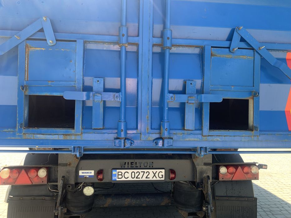 Продам Wielton напівпричіп самоскид зерновоз Daf XF105 гідравліка