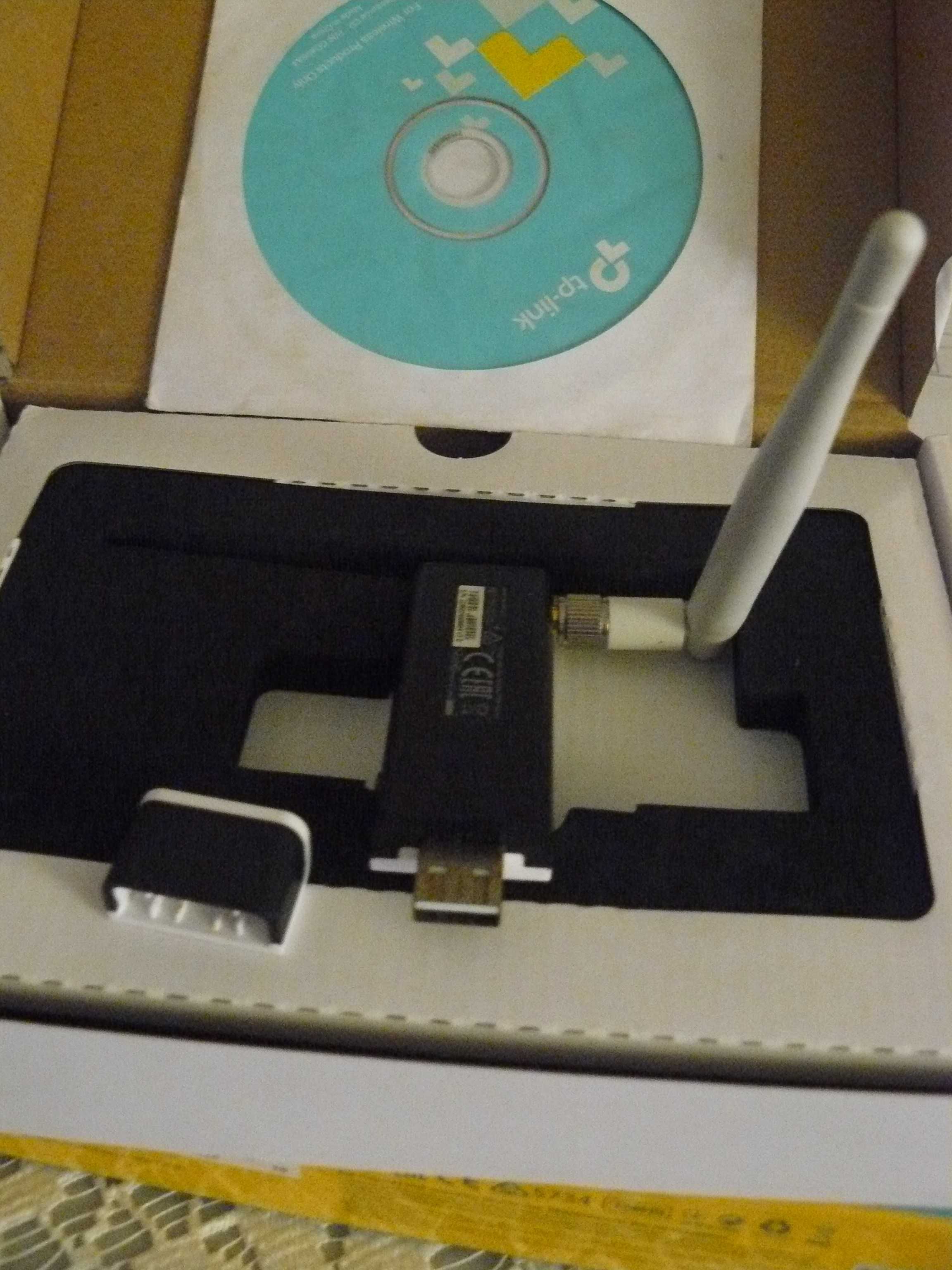 Antena tuba do darmowego internetu z kartą sieciową pod usb