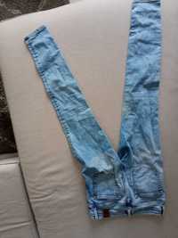 Spodnie jeansowe rurki zara