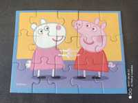 Puzzle dla dzieci "Świnka Peppa"