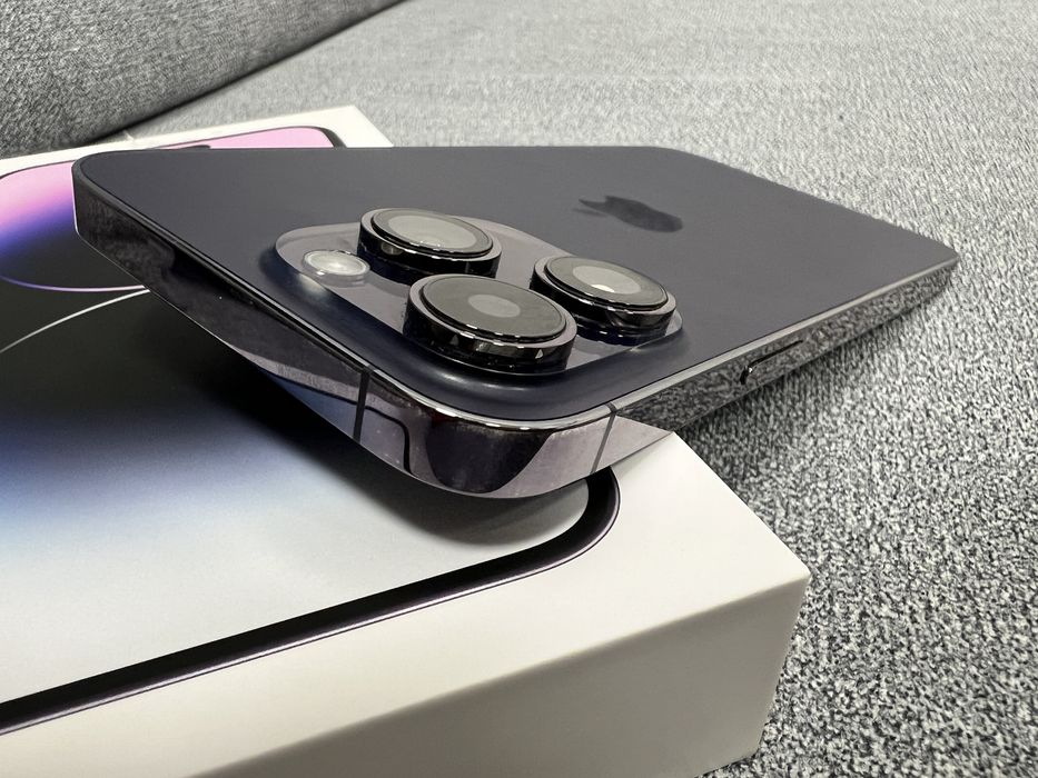 - iPhone 14 Pro Max Purple - pełen zestaw -
