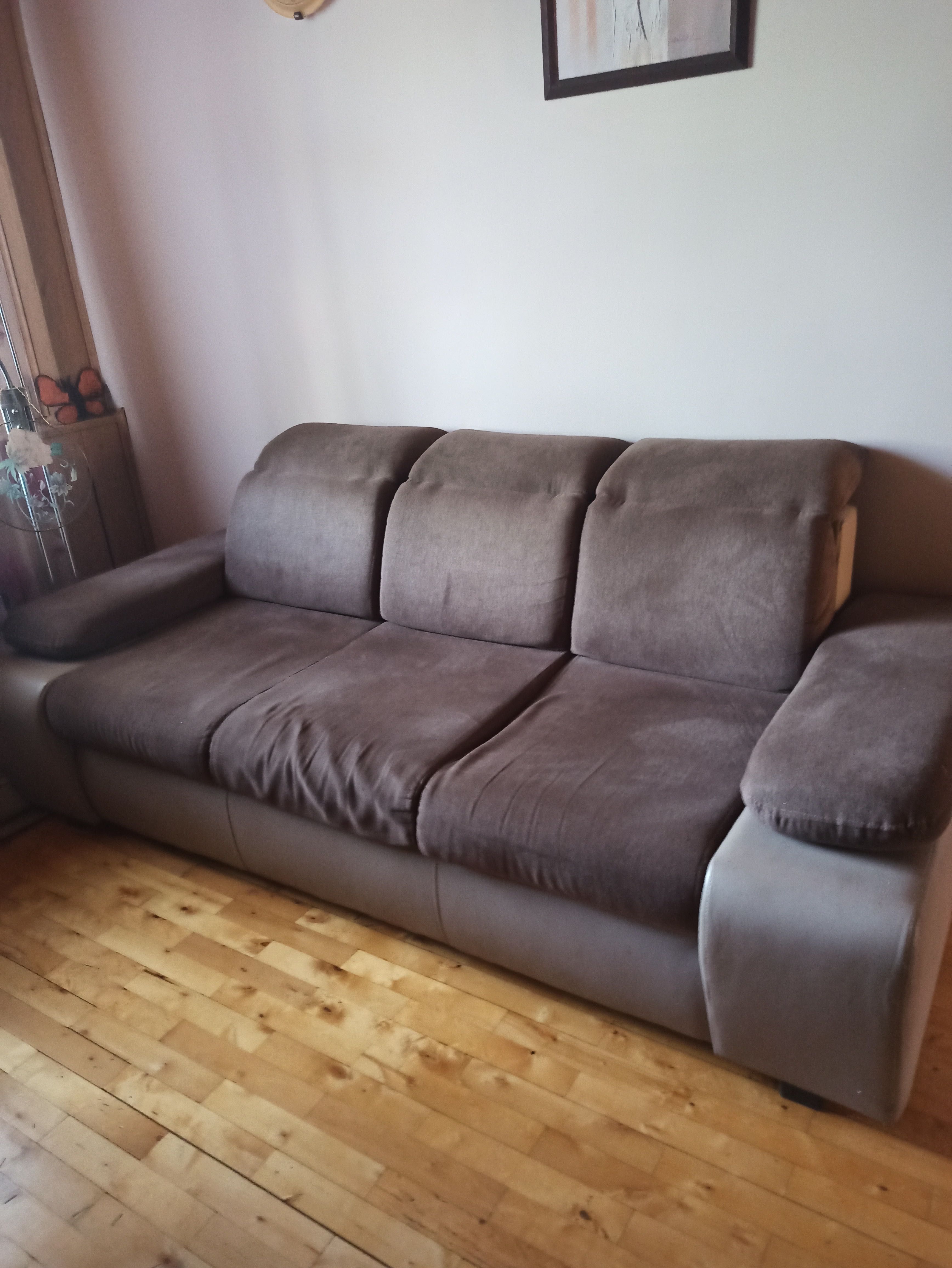 Zestaw wypoczynkowy - narożnik plus sofa