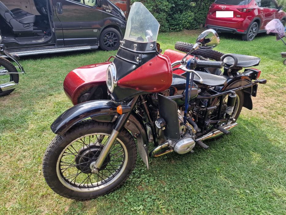 Motocykl Ural M65 91r. wersja Turist po kapitalnym remoncie.