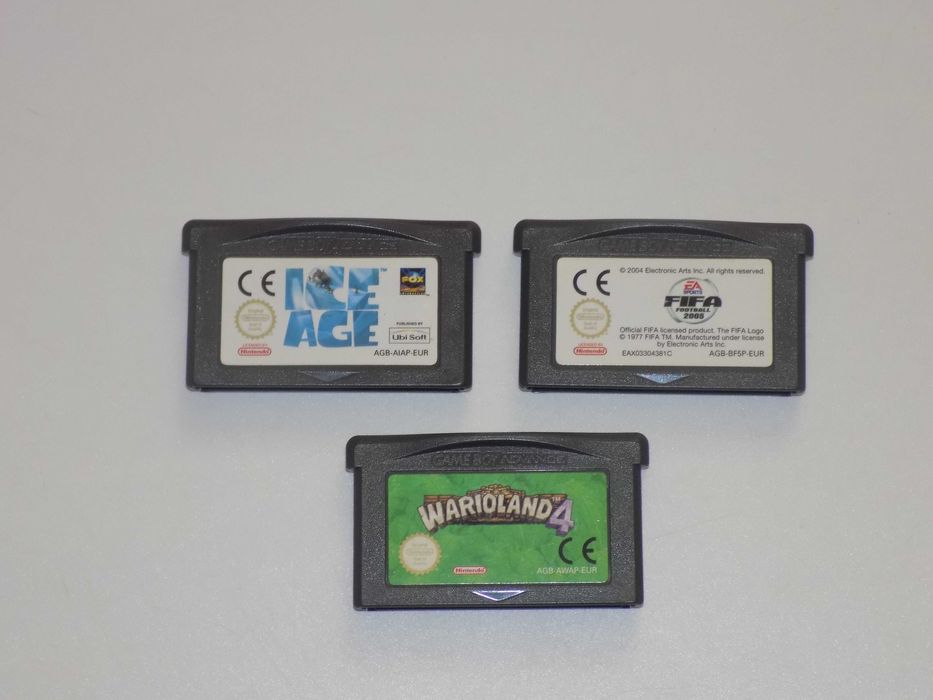 GBA : WARIOLAND 4 + dwie inne ( oryginalne )
