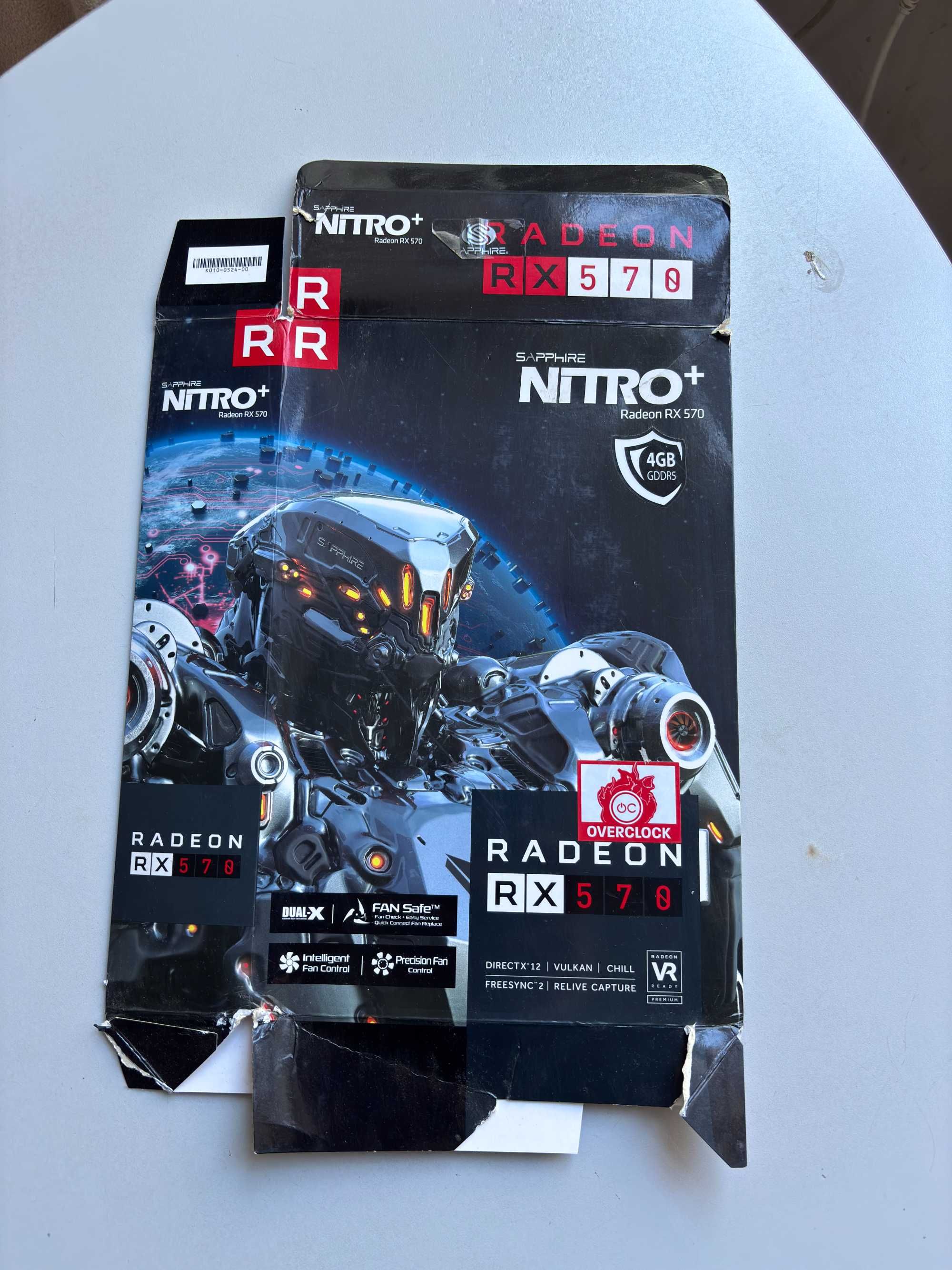 Karta graficzna Radeon RX570 SAPPHIRE NITRO+ 4GB GDDR5