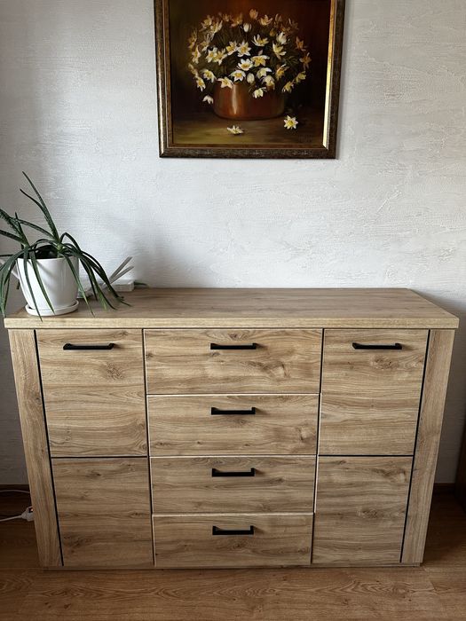 Zestaw 2 witryny + komoda JAK NOWE