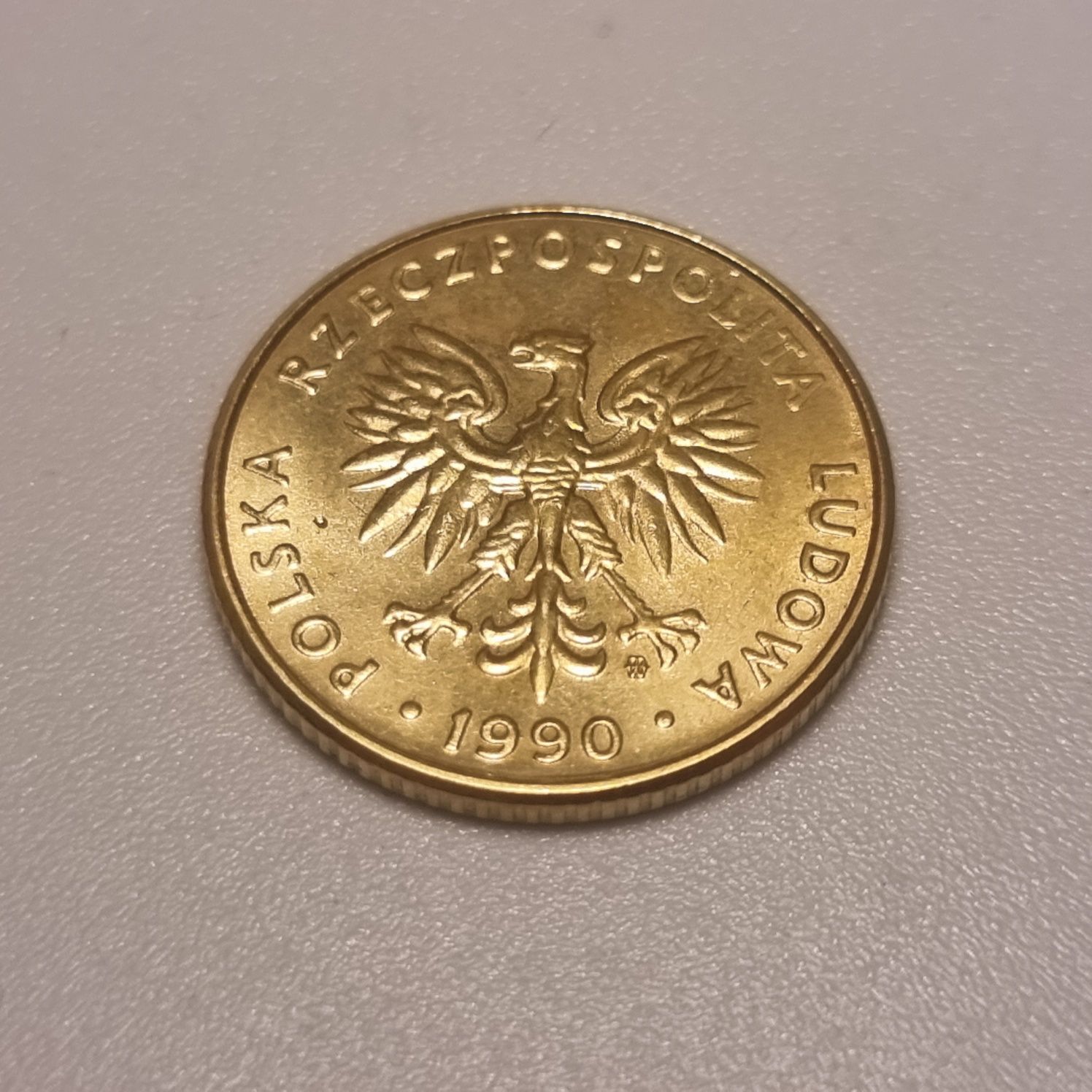 Moneta 10 zł z roku 1990