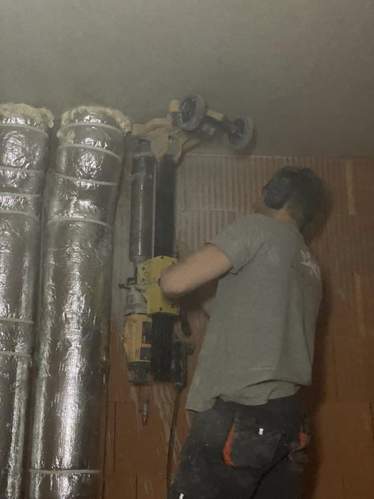 Tanie wiercenie otworóww betonie i każdym materiale na sucho i mokro