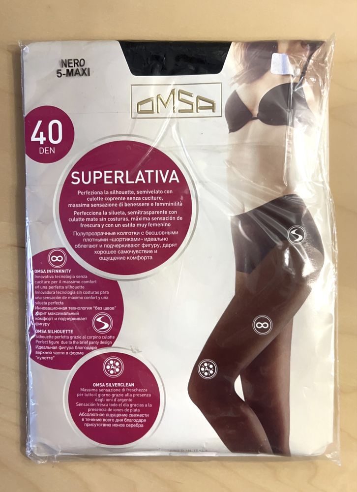 Collants OMSA macio com efeito modelador
