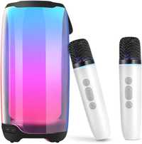 Zesraw karaoke z 2 mikrofonami i głośnik