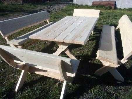 Meble ogrodowe bardzo duże na 12 osób, solidne, ciężkie Od ręki!