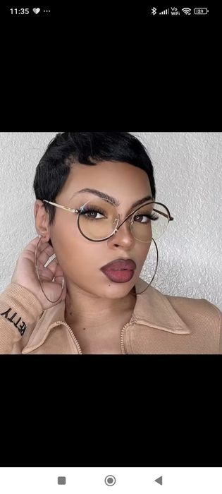 Hit okrągłe złoty okulary ochrona zerówki ramki gold