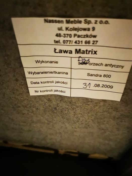 Krzesła tapicerowane - oryginały (nietrafiony prezent)