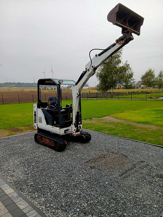 Minikoparka bobcat 323 rozsuwane podwozie 3 łyżki
