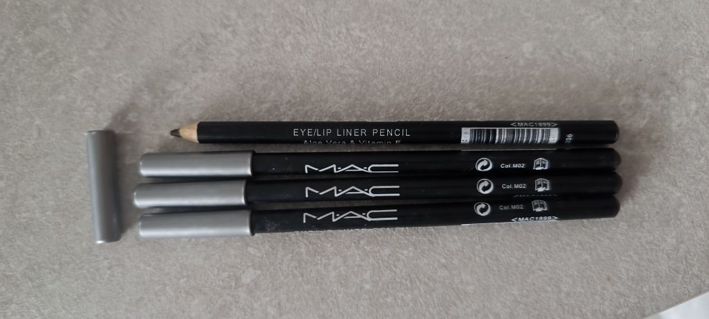 MAC 4x brązowa kredka do oczu nowe