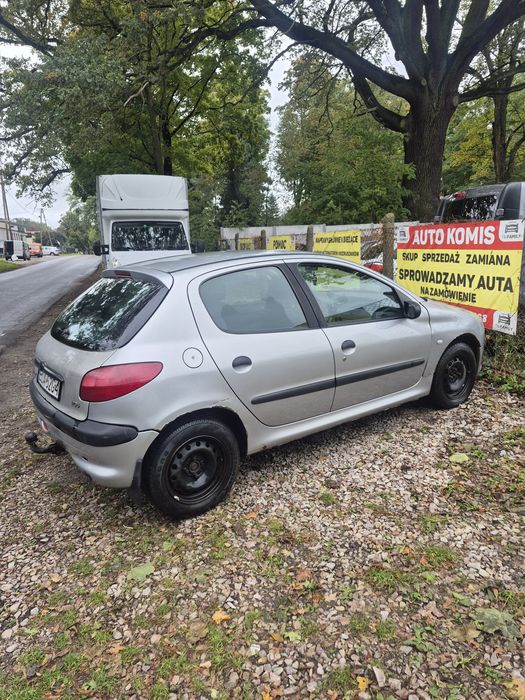 Peugeot 206 1.1 benzyna+gaz 2003 rok mozliwa zamiana