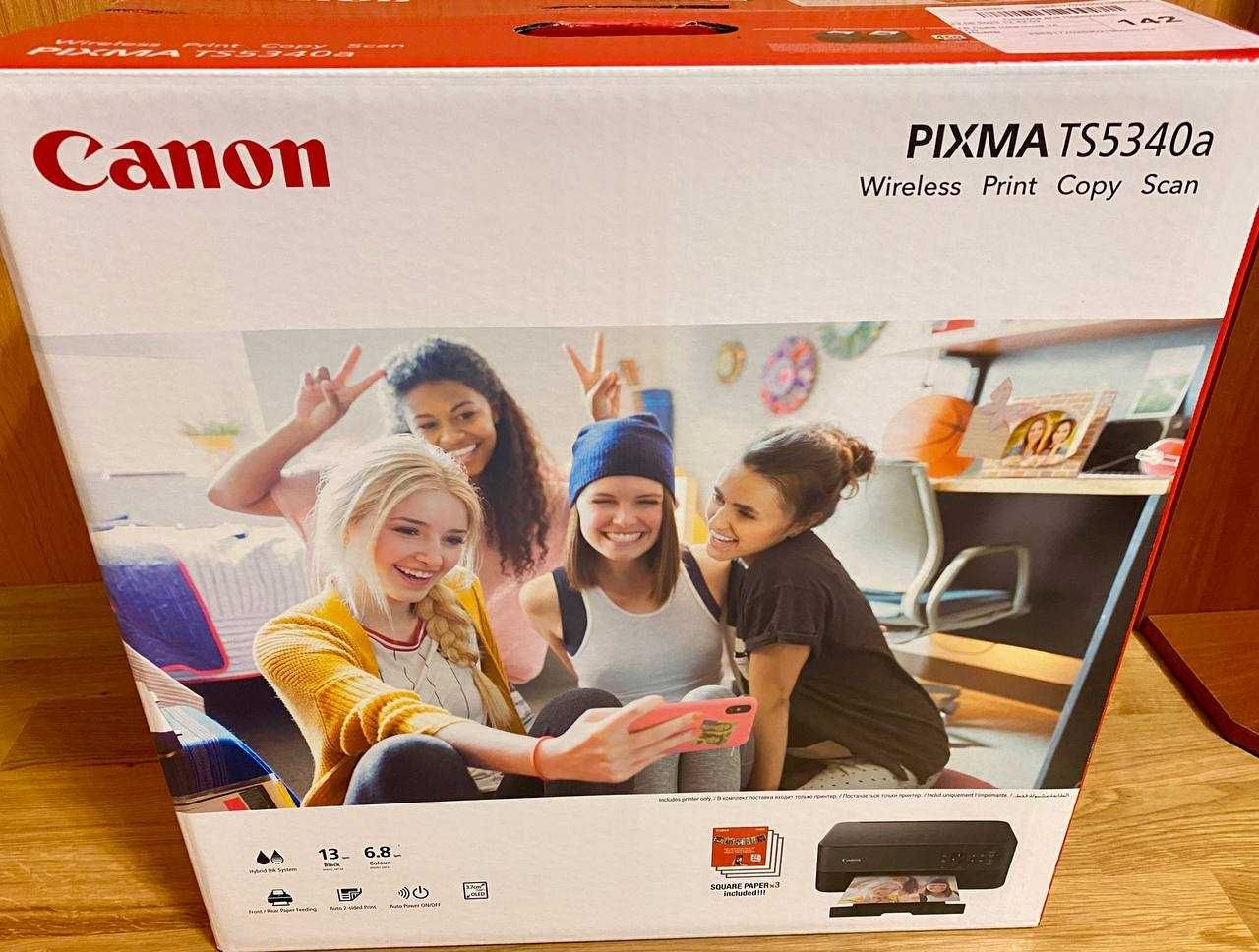 БФП (МФУ, ксерокс) Canon PIXMA TS5340 (Wi-Fi) 1 рік гарантії