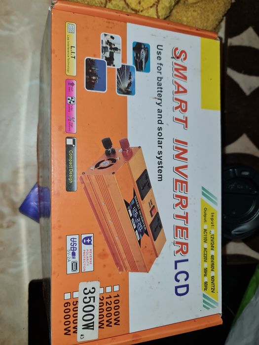 Продам инвертер 3500w 12, и 1700w , котел, холодильник, чайник