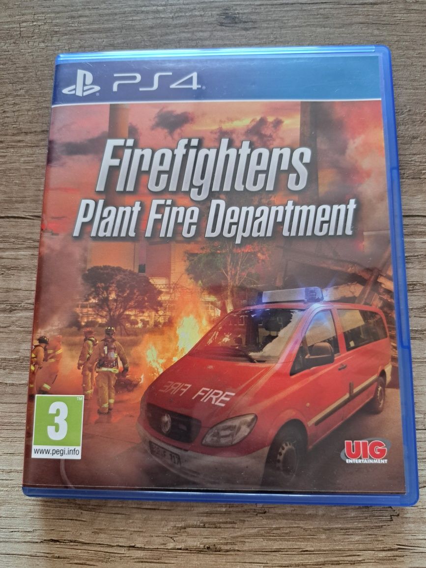 Firefighters Plant Fire Department Ps4 Symulator Strażaka  Ideał