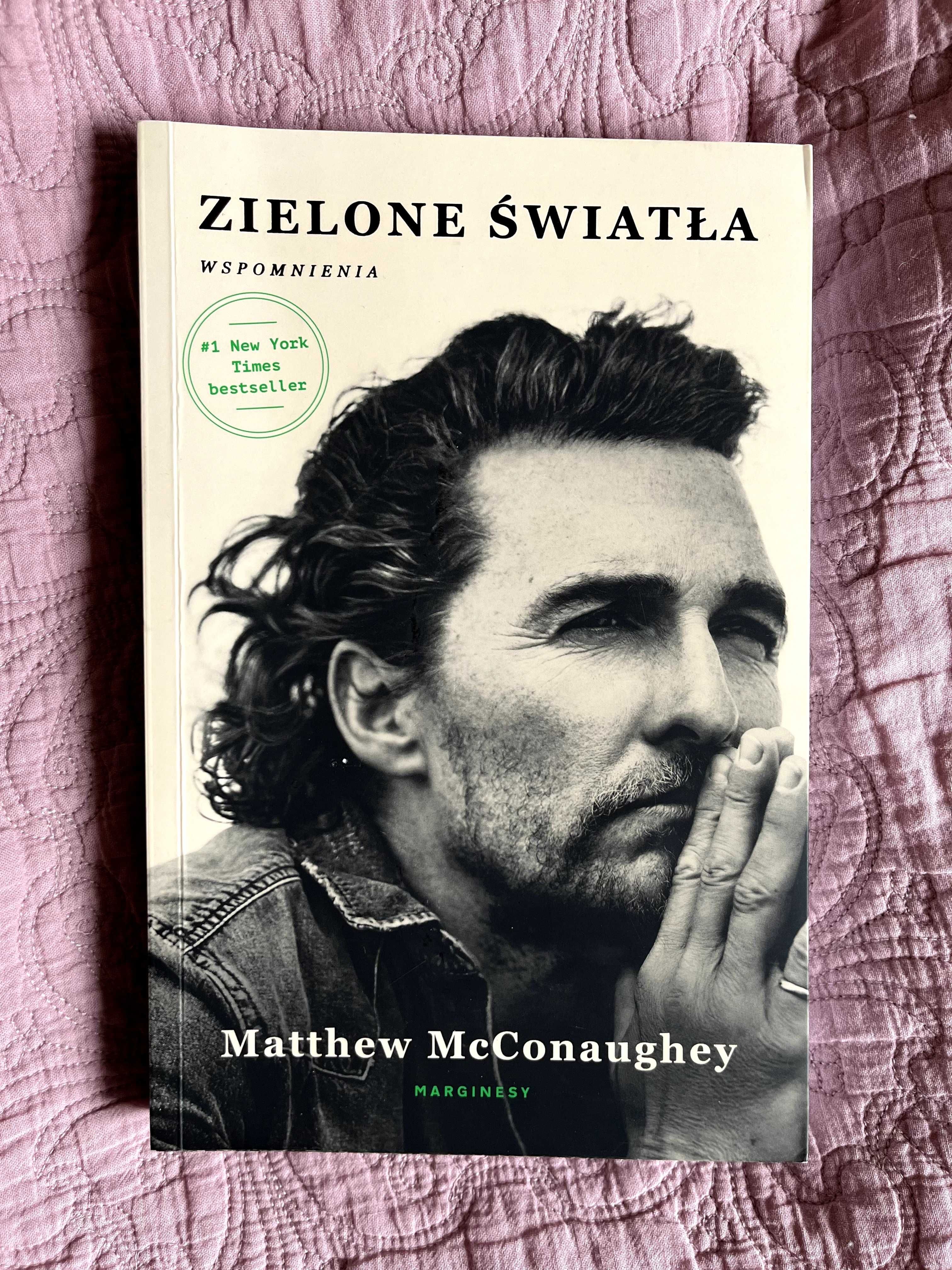 Zielone światła Matthew McConaughey książka jak nowa