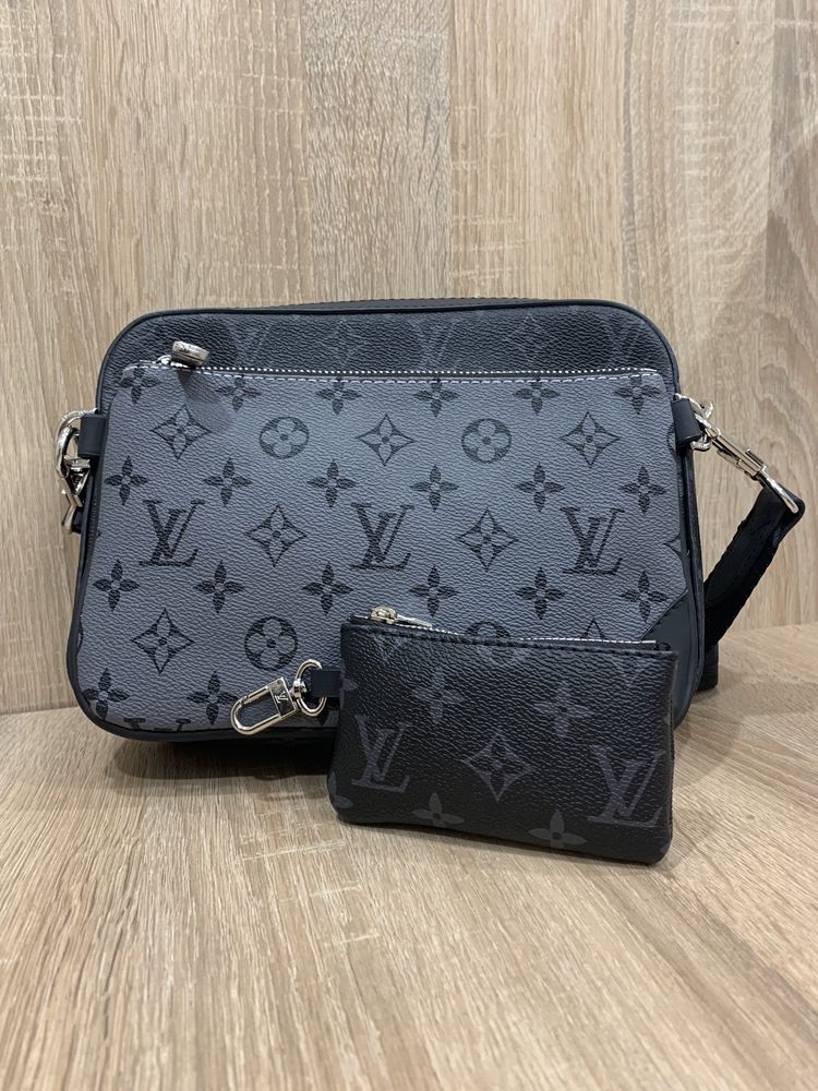 Szara Torebka Louis Vuitton 3w1