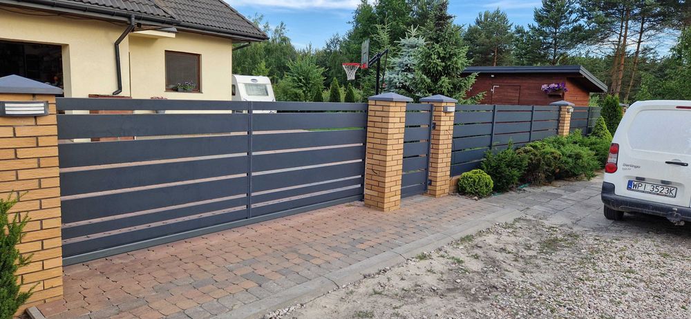 Sztachety metalowe profil 150 ocynkowany, malowany proszkowo NA WYMIAR