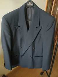 Blazer azul escuro acertuado Cambridge tamanho 46