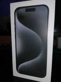 IPhone 15 pro 256 mb black titanium Gwarancja - nie otwierany