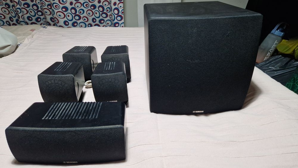 sistema de som surround de cinema em casa NS-P285 Yamaha