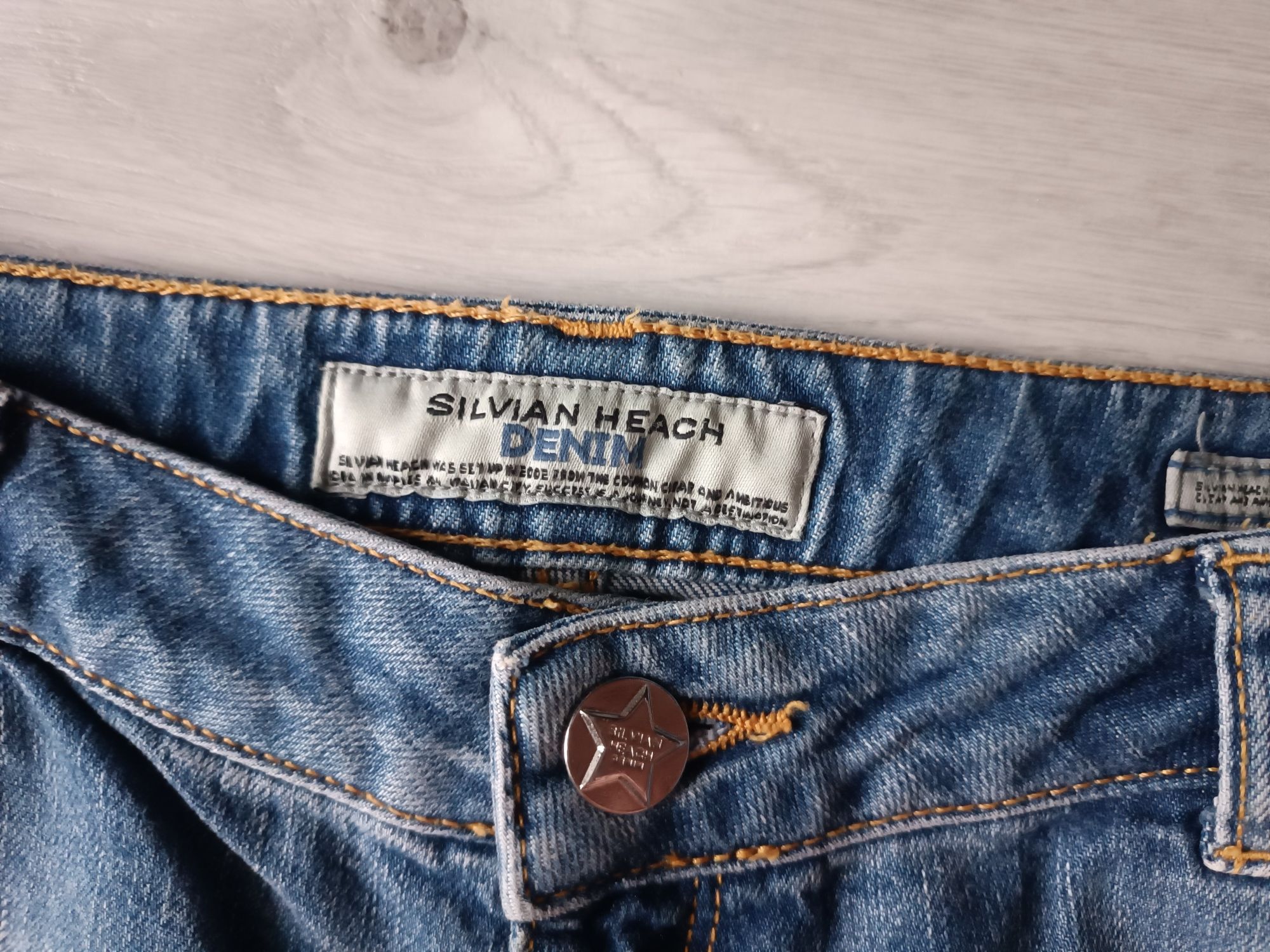 Jeansy spodnie silvian heach 38 M