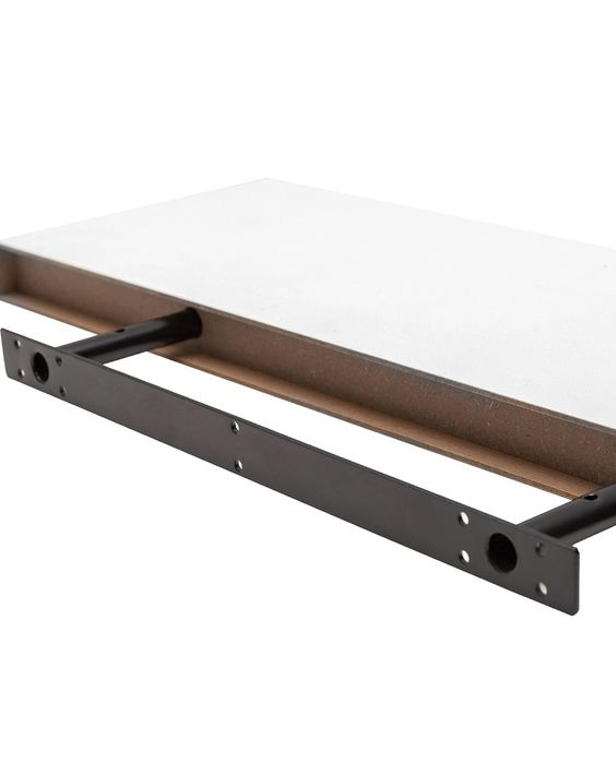 Półka wisząca, regał samowiszący biały 80cm