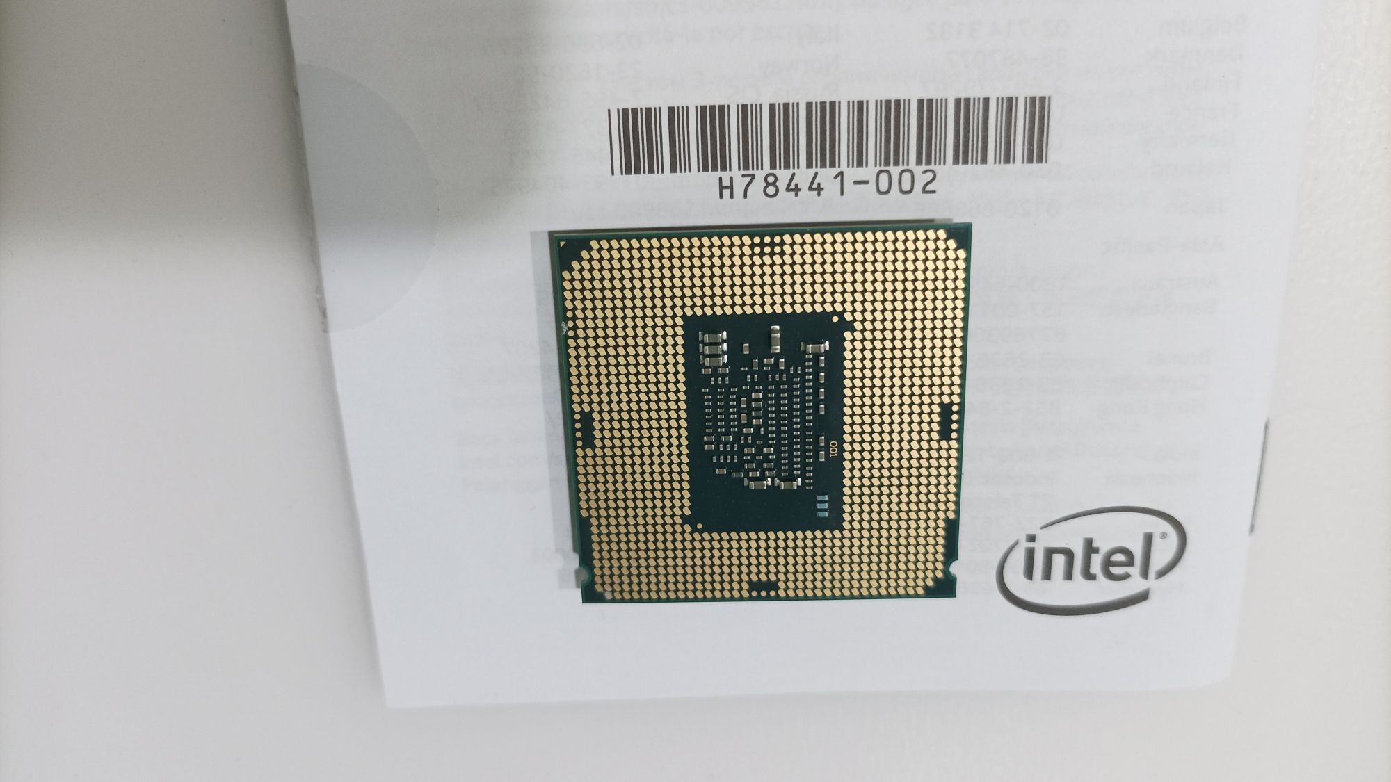 Процессор Intel Celeron G3930