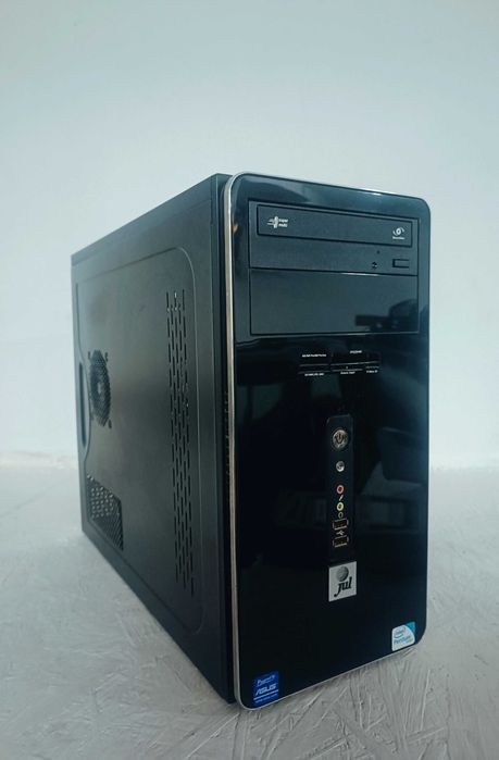 Computador, monitor e impressora