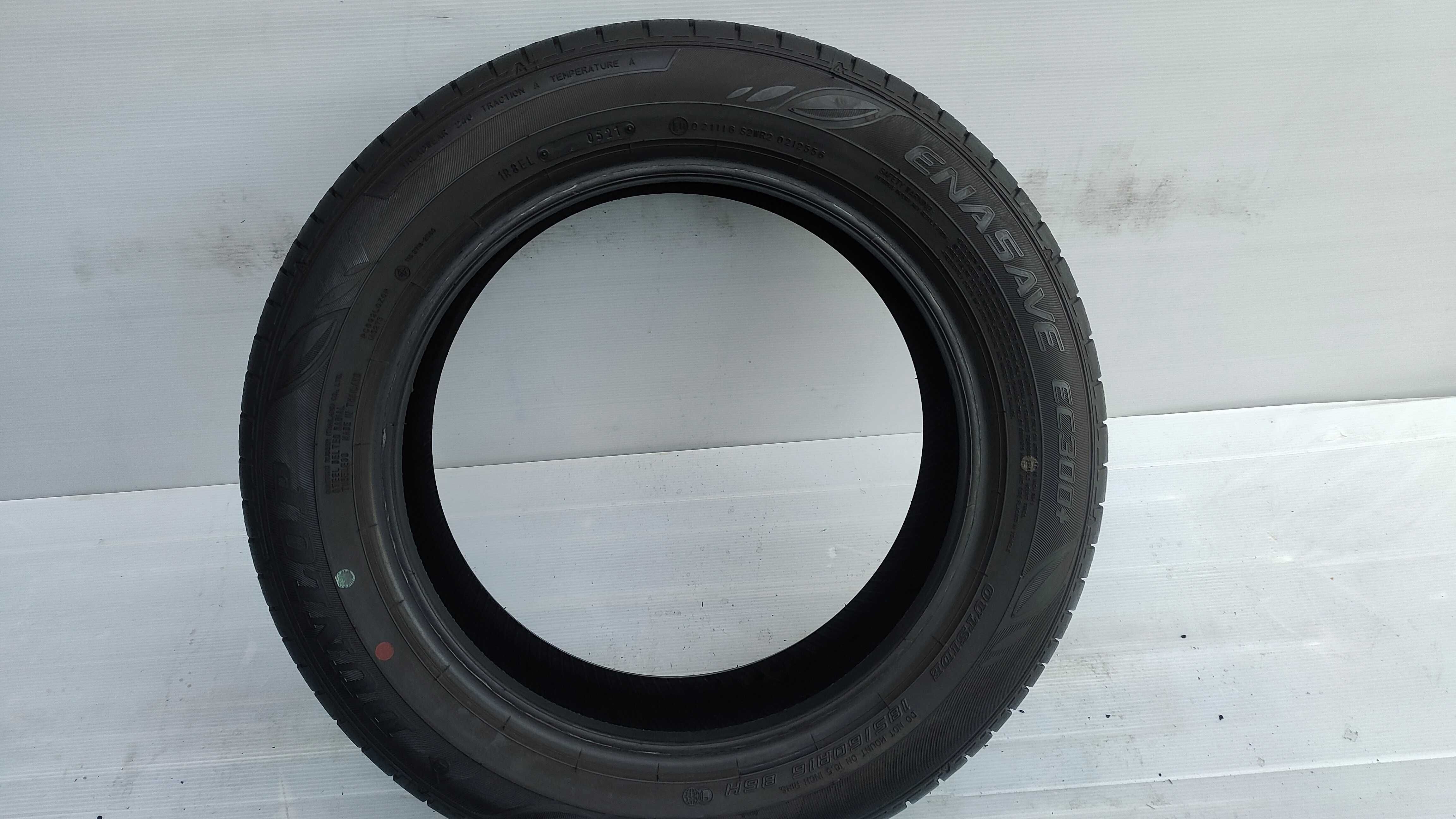 Opony Letnie 185/60/16 Dunlop 2021r Jak Nowe