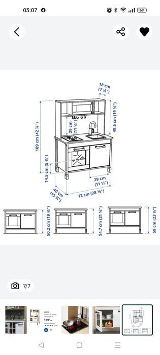 Cozinha de brincar IKEA