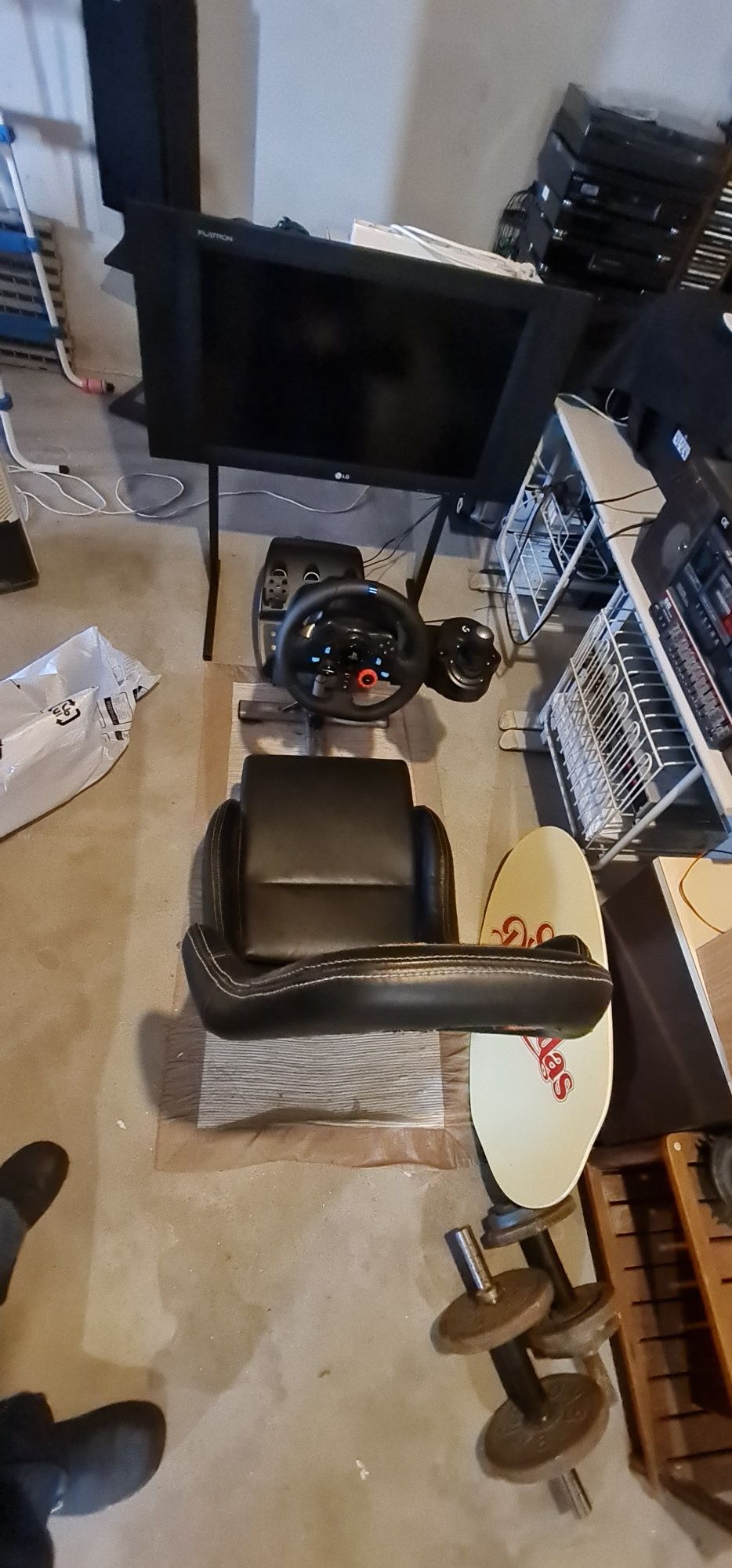 Cockpit simulador completo