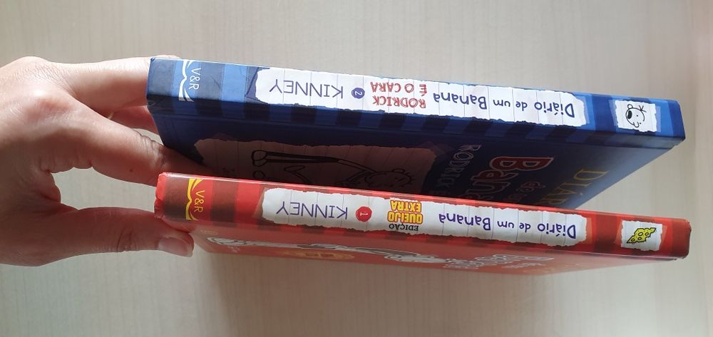 Livros Diário de um Banana NOVOS (capa dura)