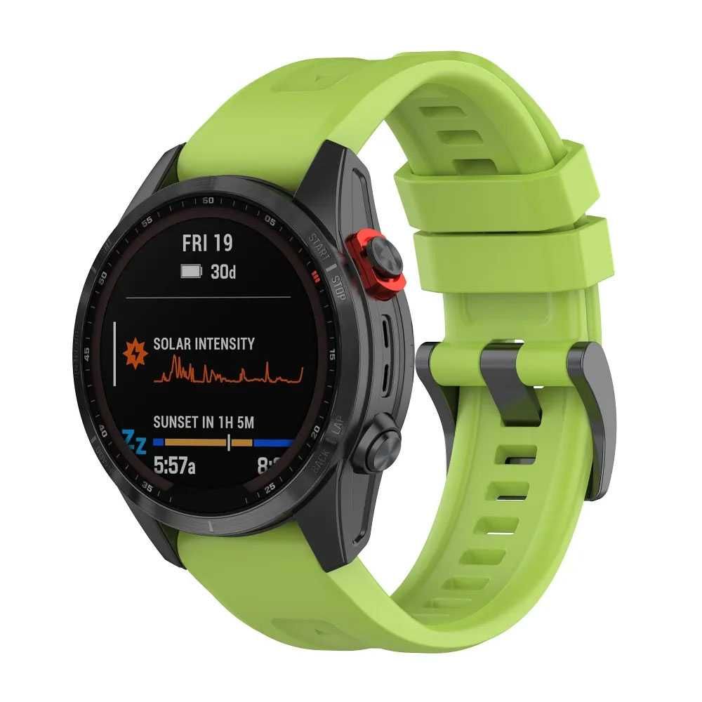 Pasek do Garmin FENIX 3, 3HR, 5X, 6X, 6X PRO, 7X, 7X PRO zielony