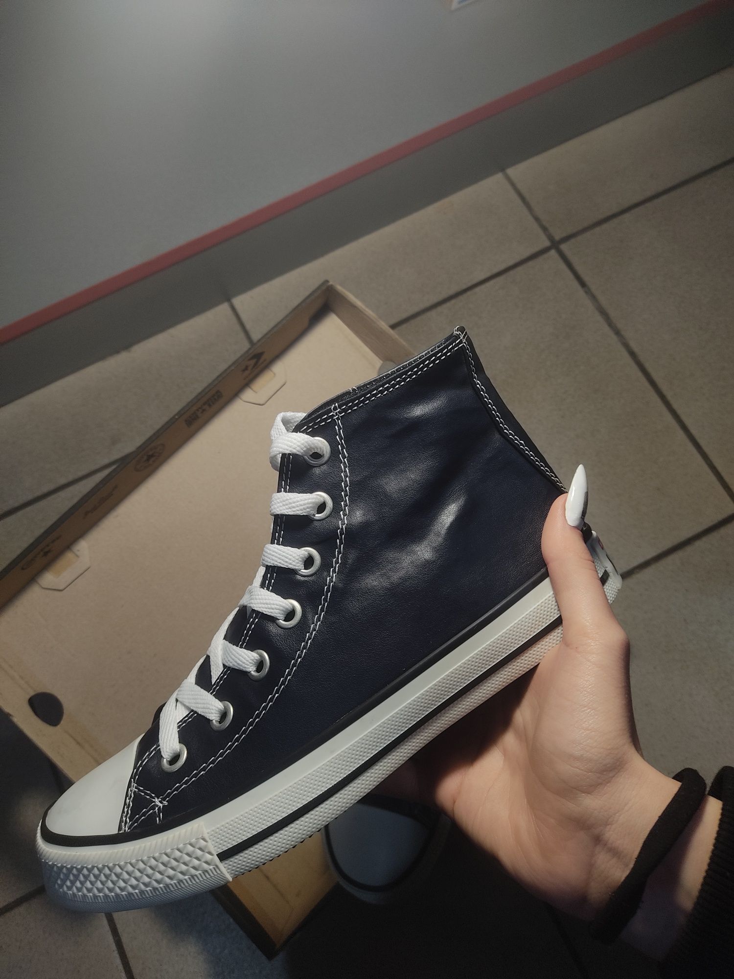 Високі кожані Converse Chuck Taylor All Star 415