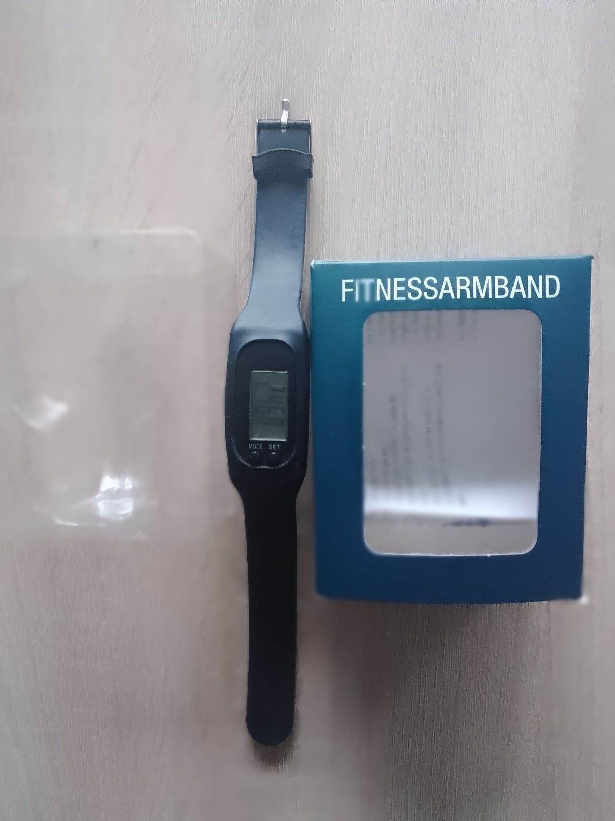 Fitnessarmband zegarek  treningowy.