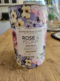 Ashworth & Claire Rose & Peony Bath Salts - sól do kompieli