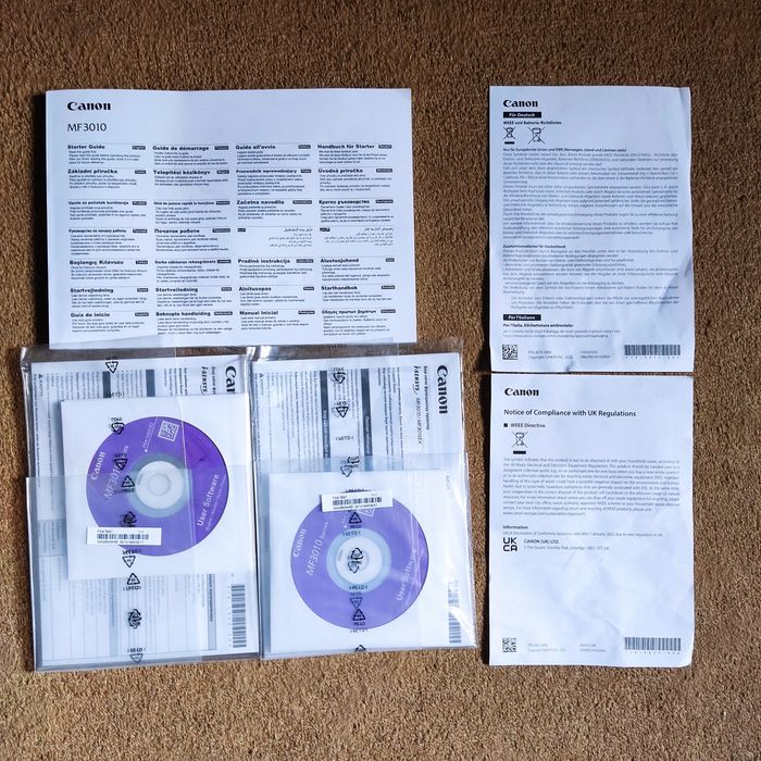 Canon MF3010 series user manual