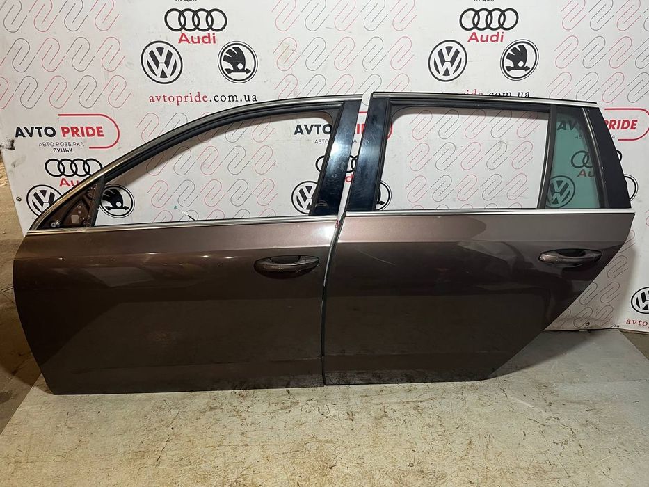 Двері ліві шкода Октавія А7 двери дверь левая skoda Octavia A7 LF8Z