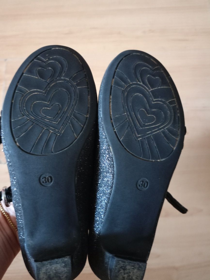 Baleriny buty czarne