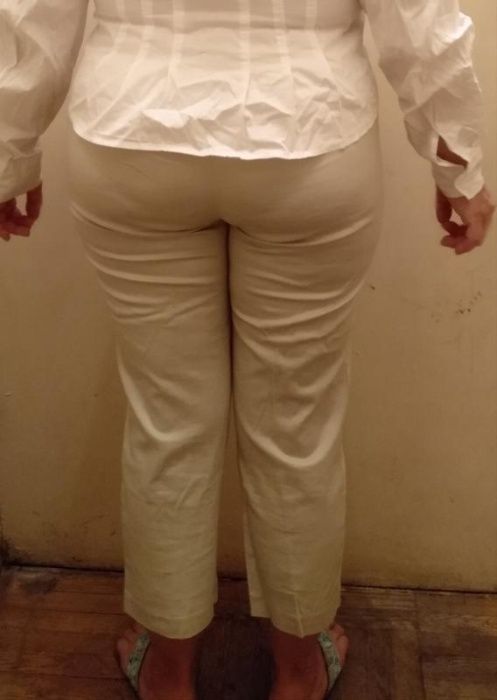 Укороченные котоновые брюки штаны капри m Marks & Spencer рост до 155