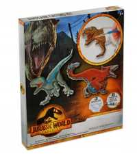 Jurassic World zestaw do malowania dinozaur