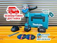 Акамуляторная Болгарка Makita DGA 504 36V9Ah Потужна 1200Вт 9500об/хв