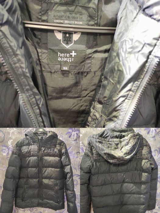 Чоловічий пуховик,короткий